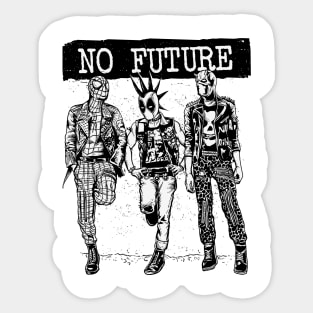 No Future Sticker